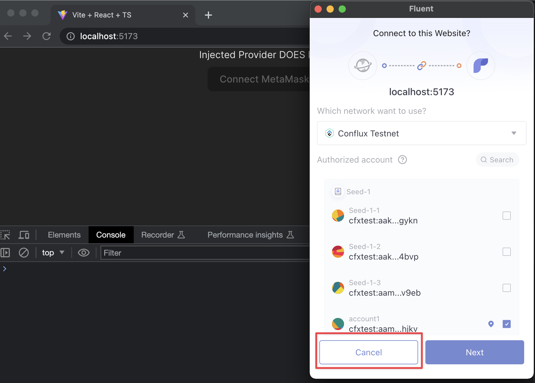 Fluent Wallet docs